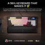 Corsair VANGUARD 96 wired mechanical gaming keyboard black (British brand)