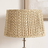 Argos Pacific Vienna Taupe Mushroom Pleat Lampshade - 30cm- Buy online at McGrocer