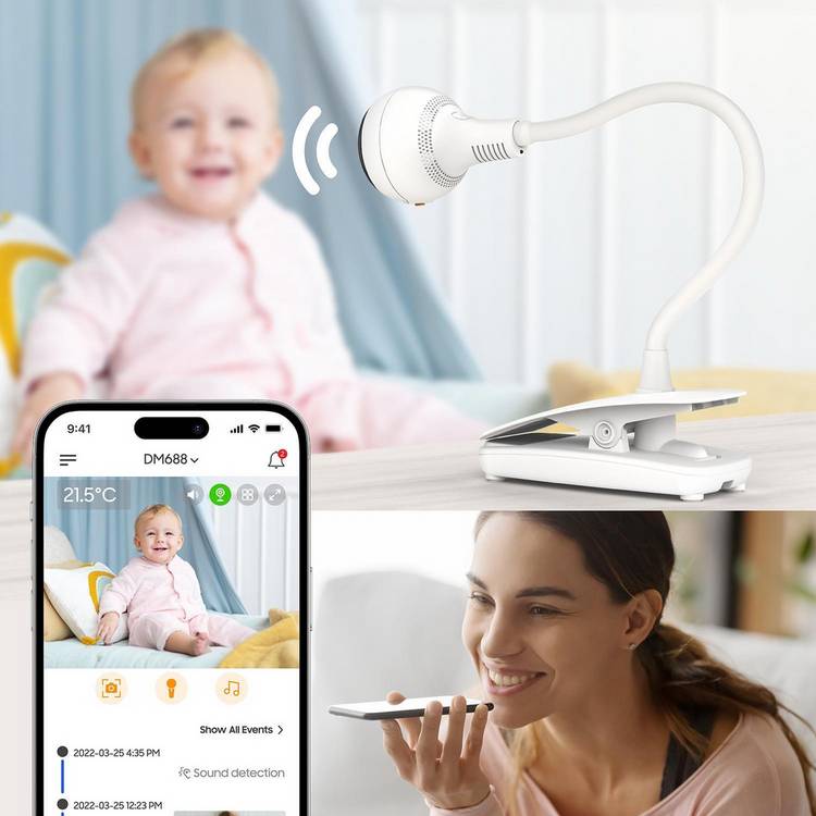 Chillax Smart Giraffe Clip baby monitor 5 inch (British brand)