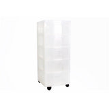 Really Useful 5 drawer plastic storage tower clear, UK version