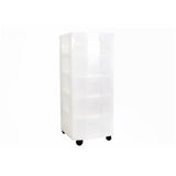 Really Useful 5 drawer plastic storage tower clear, UK version
