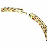 Swarovski gold tone plated tennis bracelet 16.5cm - British product