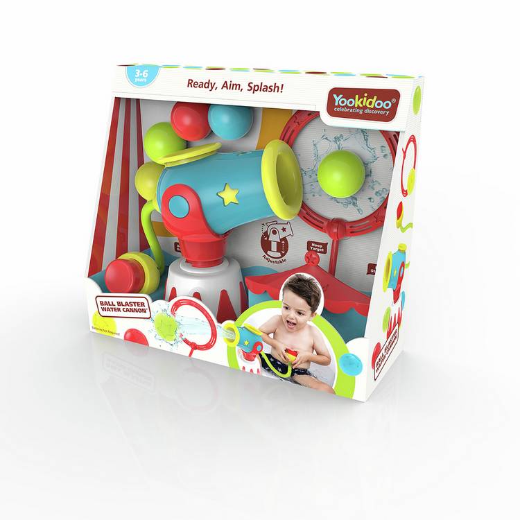 Yookidoo Ball Blaster water cannon baby bath toy, UK version