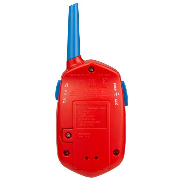 Spider-Man walkie talkies set of two - British product