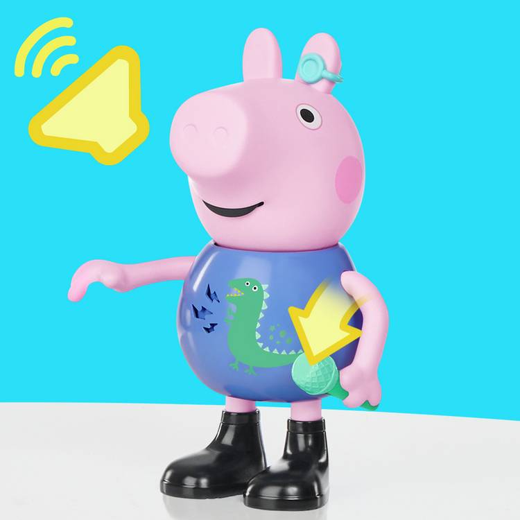 Peppa Pig George Pig musical toy 20cm - British product