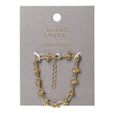 Liars & Lovers gold-tone stainless steel knot bracelet - (British brand)