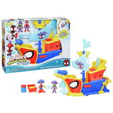 Spidey pirate ship toy with Spidey and Goblin figures, imported from the UK