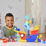 Spidey pirate ship toy with Spidey and Goblin figures, imported from the UK