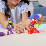 Spidey pirate ship toy with Spidey and Goblin figures, imported from the UK