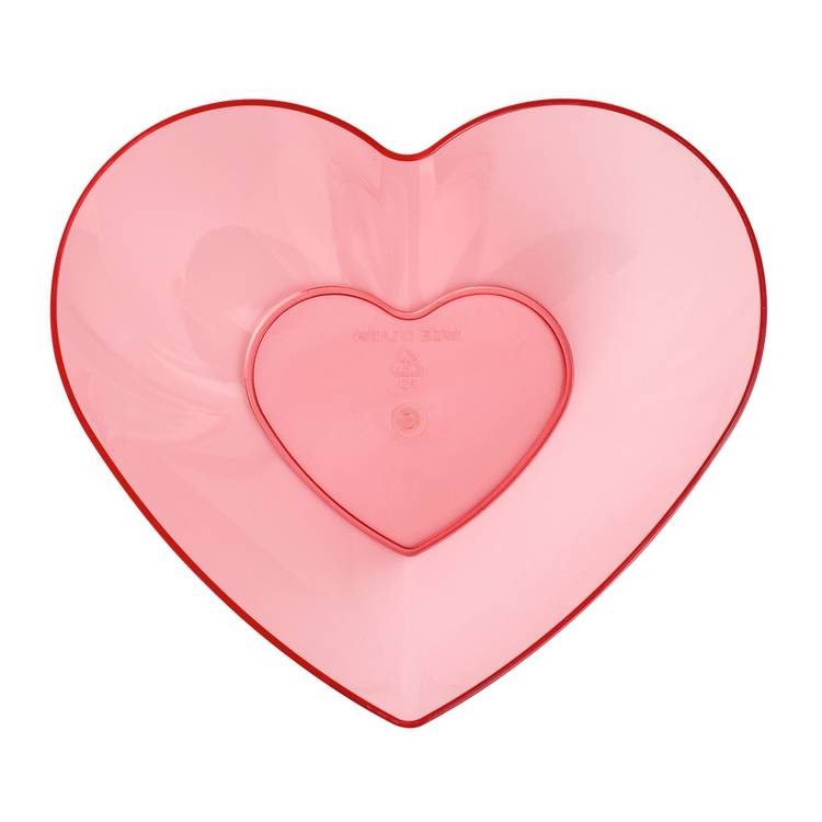 Argos Home heart-shaped bowls pack of 2, imported from the UK