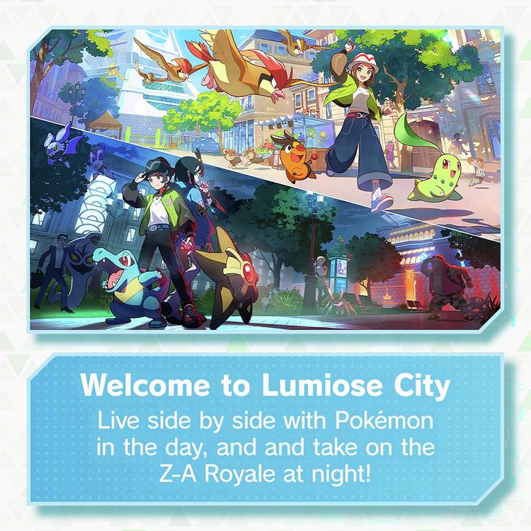 Pokemon Legends Z-A Nintendo Switch game - British product