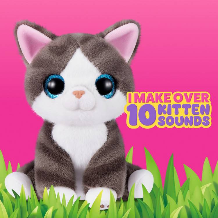 Pets Alive Smitten Kittens Series 2 interactive soft toy 20.5cm, UK version
