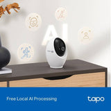 Tapo C260 4K pan tilt AI home security camera, imported from the UK