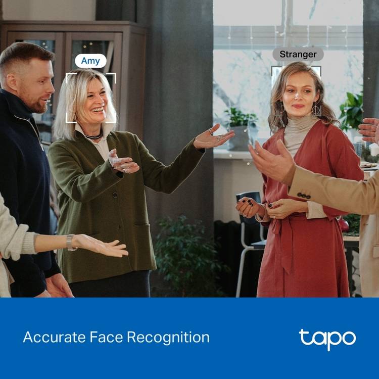 Tapo C260 4K pan tilt AI home security camera, imported from the UK