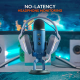 Logitech Blue Yeti USB microphone midnight blue (British brand)