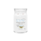 Yankee large scented candle Clean Cotton, imported from the UK