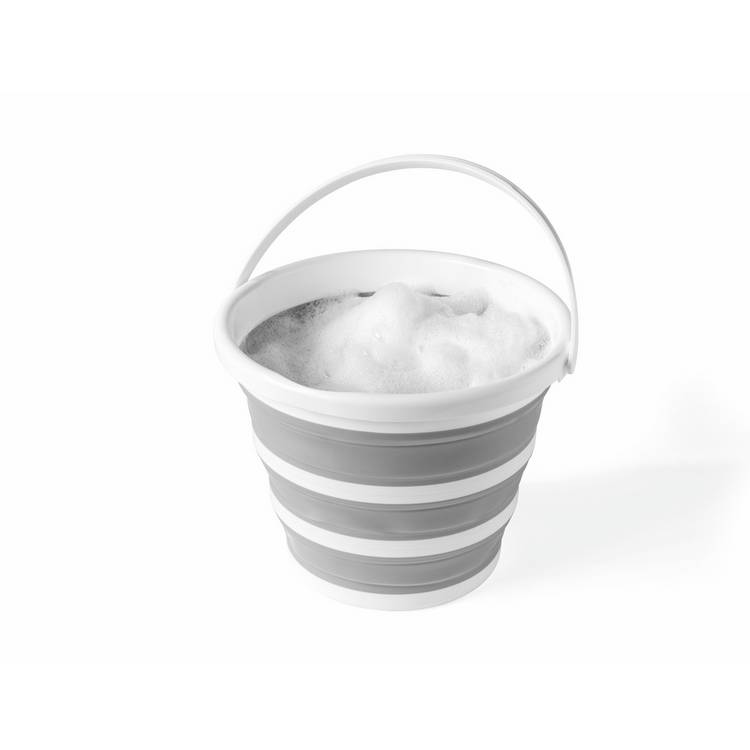 Beldray grey collapsible bucket 10 litre, UK version