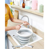 Beldray grey collapsible bucket 10 litre, UK version