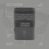 AirOne Classic dehumidifier grey, imported from the UK