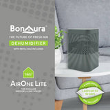AirOne Classic dehumidifier grey, imported from the UK