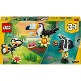 LEGO 3in1 Tropical Toucan building set 225 pieces (British brand)