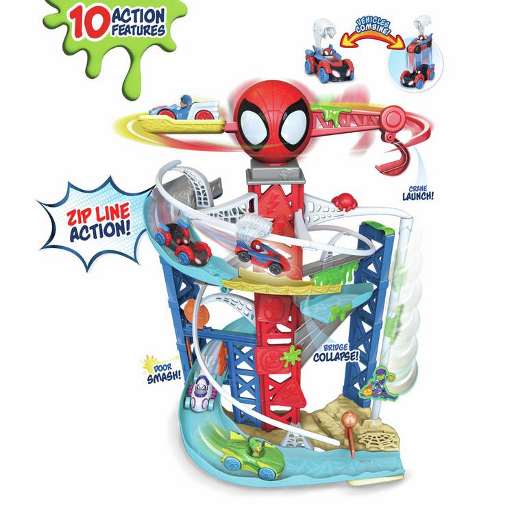Spidey Zone Chaos Track Set 2ft high - British product