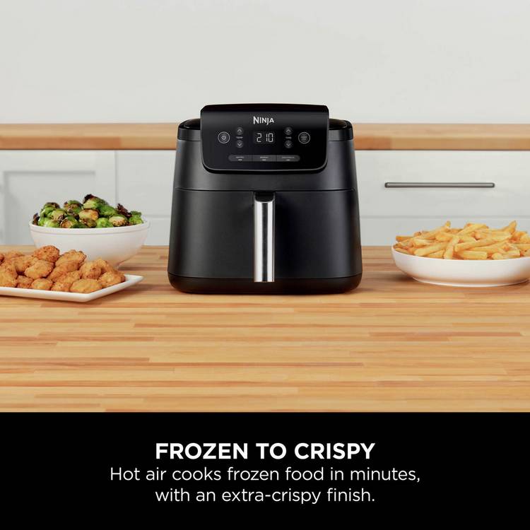 Ninja AF110UK air fryer 4.7L grey, imported from the UK