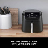 Ninja AF110UK air fryer 4.7L grey, imported from the UK