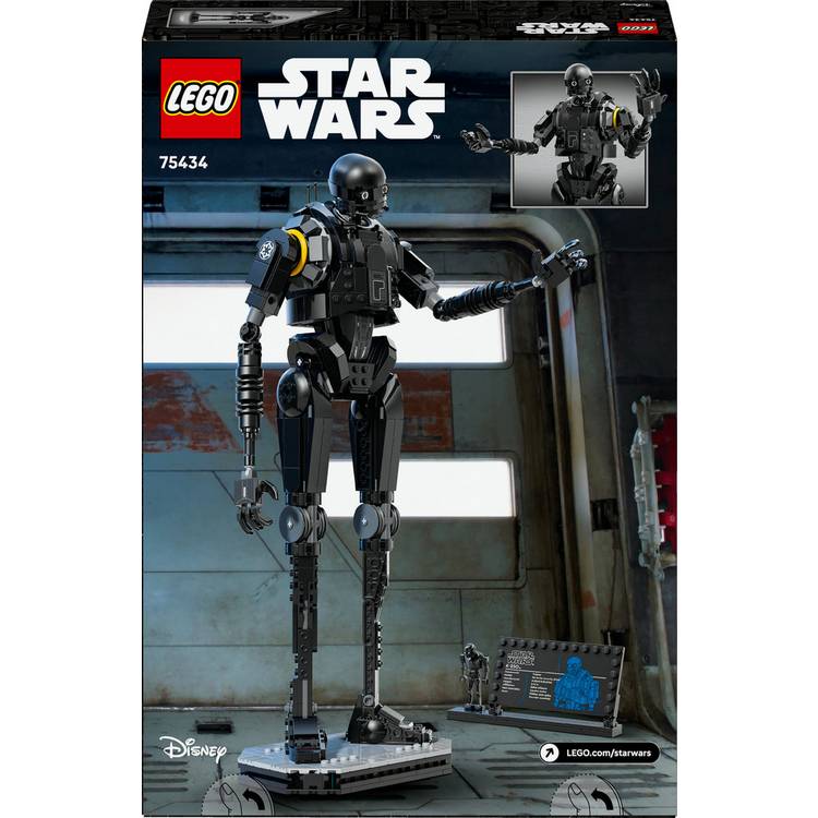 LEGO Star Wars K-2SO Security Droid building toy 845 pieces, imported from the UK