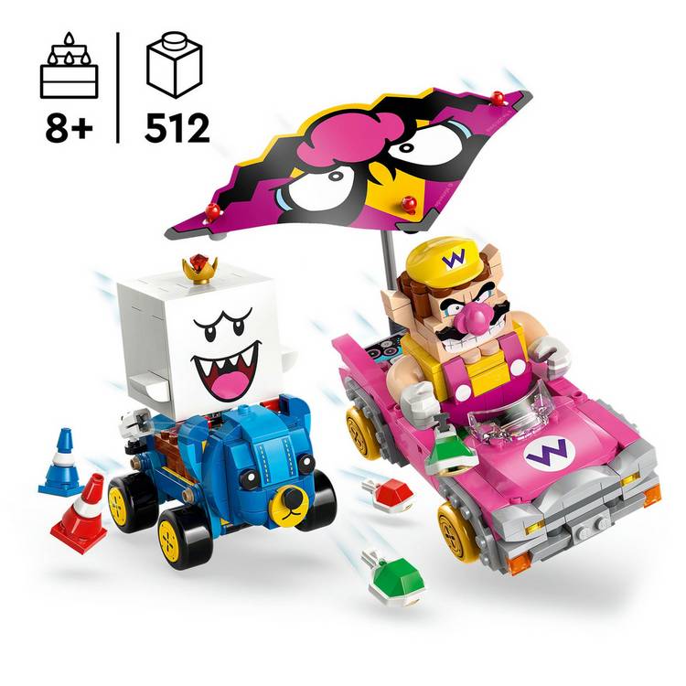 LEGO Wario King Boo 512-piece set, imported from the UK
