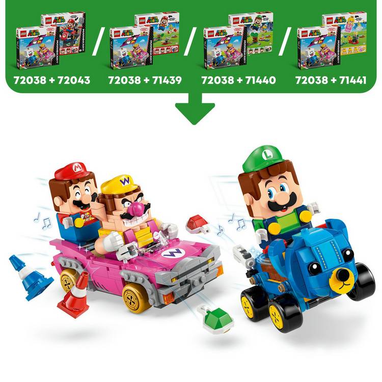 LEGO Wario King Boo 512-piece set, imported from the UK