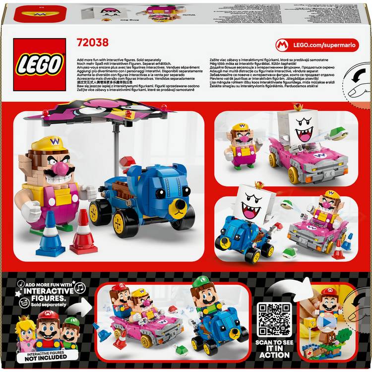 LEGO Wario King Boo 512-piece set, imported from the UK