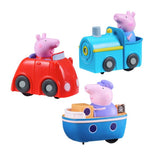 Peppa Pig Whizz Around track set with vehicles (British brand)