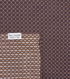 Pal Zileri silk jacquard pocket square 32cm (British brand)