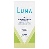 Superdrug Luna Super Non-Applicator Tampons x16 GOODS Superdrug
