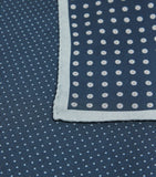 Canali pocket square medallion print 33cm, UK version