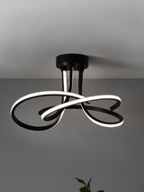Next Black Sculptural LED Flush Ceiling Light- Buy online at McGrocer