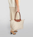 Longchamp Le Pliage large tote bag, imported from the UK