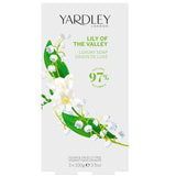 Superdrug Yardley Lily of the Valley Moisturising Soap Bar 3x100g- Buy online at McGrocer