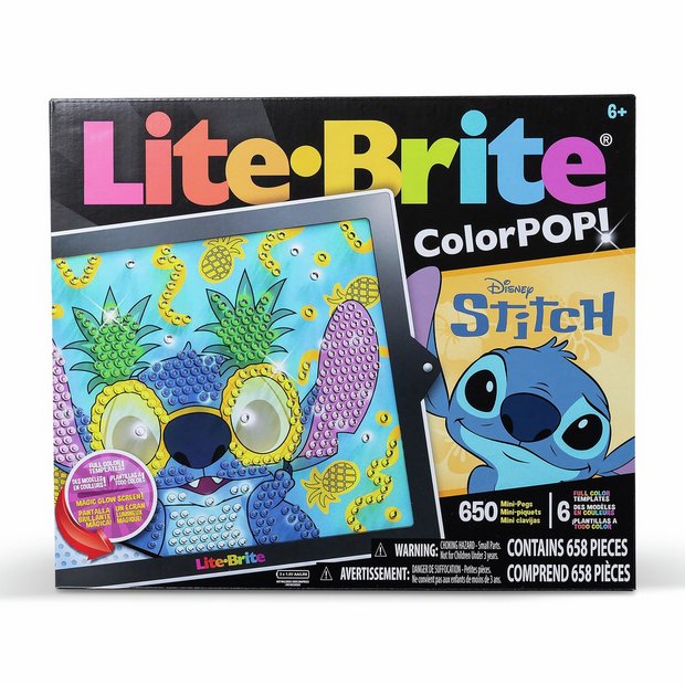 Lite Brite Disney Colorpop Stitch activity set (British brand)