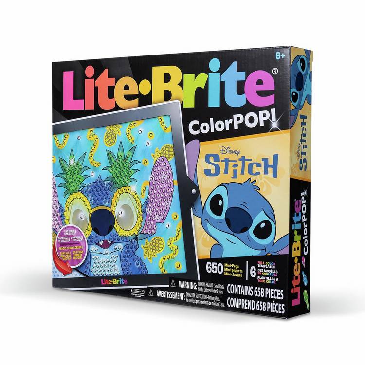 Lite Brite Disney Colorpop Stitch activity set (British brand)
