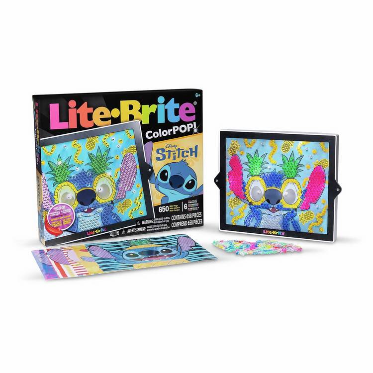 Lite Brite Disney Colorpop Stitch activity set (British brand)