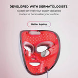 Shark CryoGlow LED face mask with under-eye cooling, imported from the UK