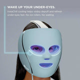 Shark CryoGlow LED face mask with under-eye cooling, imported from the UK