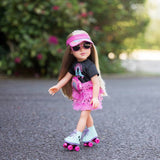 DesignAfriend JoJo roller skater doll 18 inch, UK version