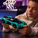 LEGO Technic Aston Martin Valkyrie race car model (British brand)