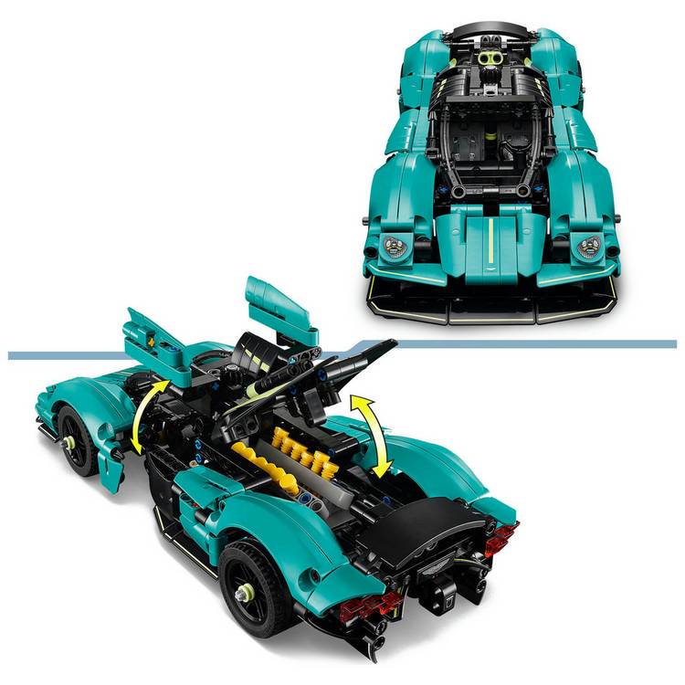 LEGO Technic Aston Martin Valkyrie race car model (British brand)