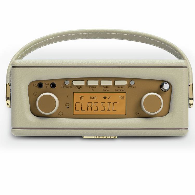 Roberts Revival Uno BT DAB radio pastel cream (British brand)