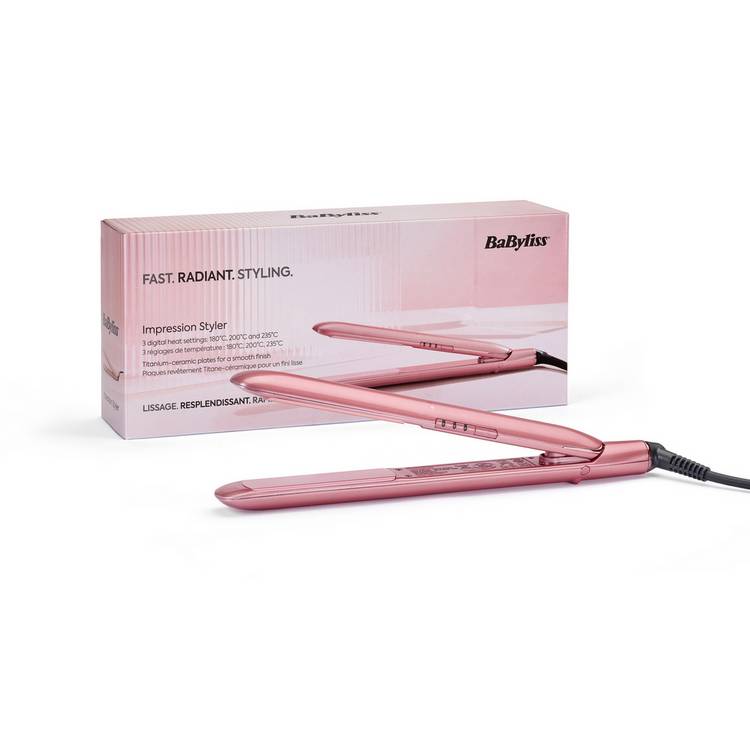 BaByliss Impression hair straightener - British product