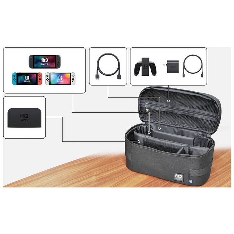 HORI travel bag for Nintendo Switch 2 (British brand)